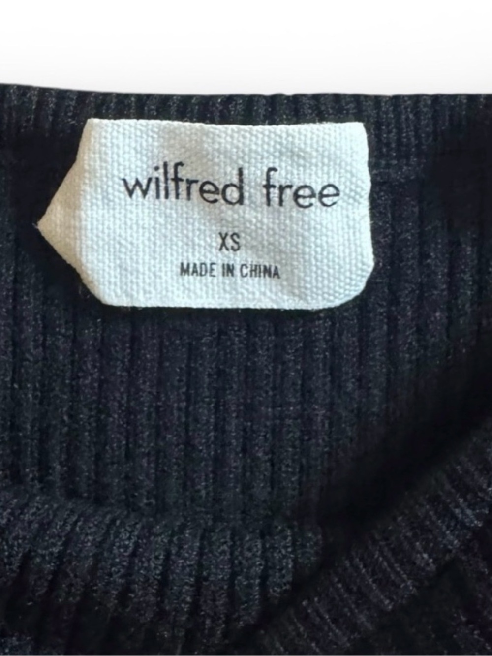 Aritzia Wilfred Free Cut Out Knit Tank Mini Dress - Picture 5 of 6